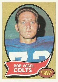 Bob Vogel 1970 Topps #15 Sports Card