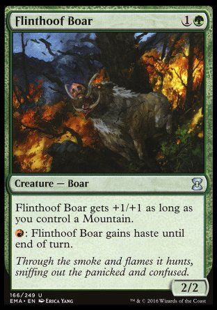 Flinthoof Boar (Eternal Masters) Trading Card