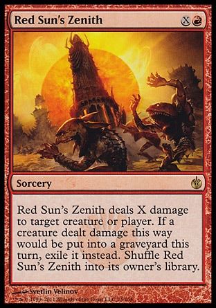 Red Sun's Zenith (Mirrodin Besieged) Trading Card