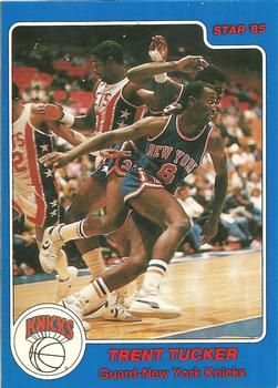 Trent Tucker 1984 Star #35 Sports Card