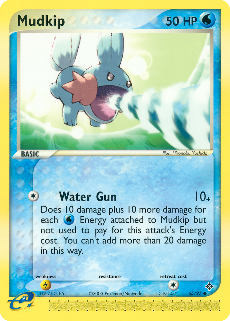 Mudkip (65/97) - Dragon Pokémon Card