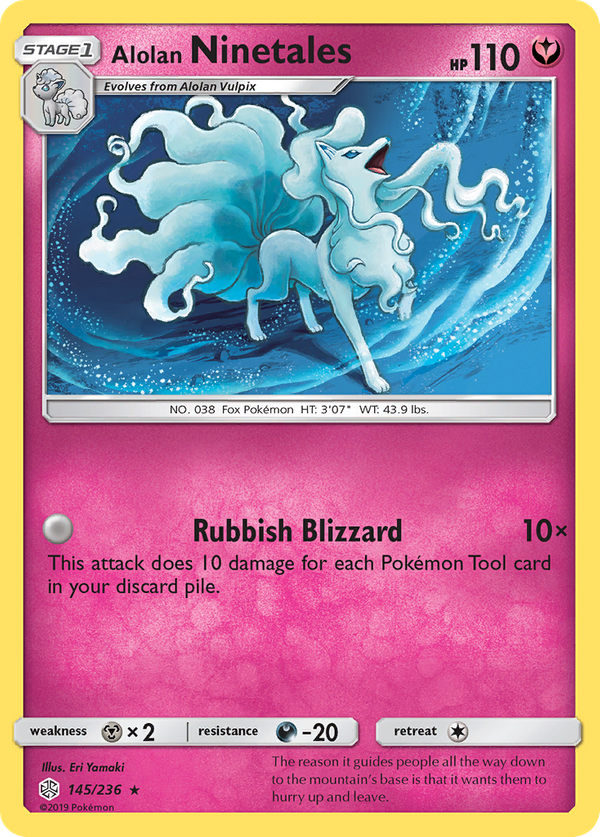 Alolan Ninetales (145/236) - Cosmic Eclipse