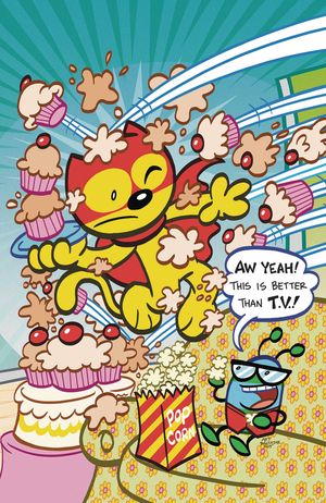 Aw Yeah Comics Action Cat And Adventure Bug #3