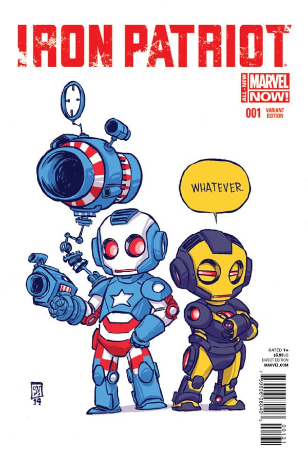 Iron Patriot #1 (Young Variant Cover)