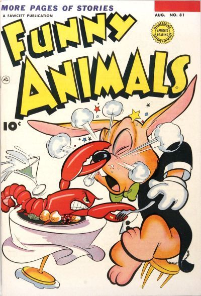 Fawcett's Funny Animals #81 Comic