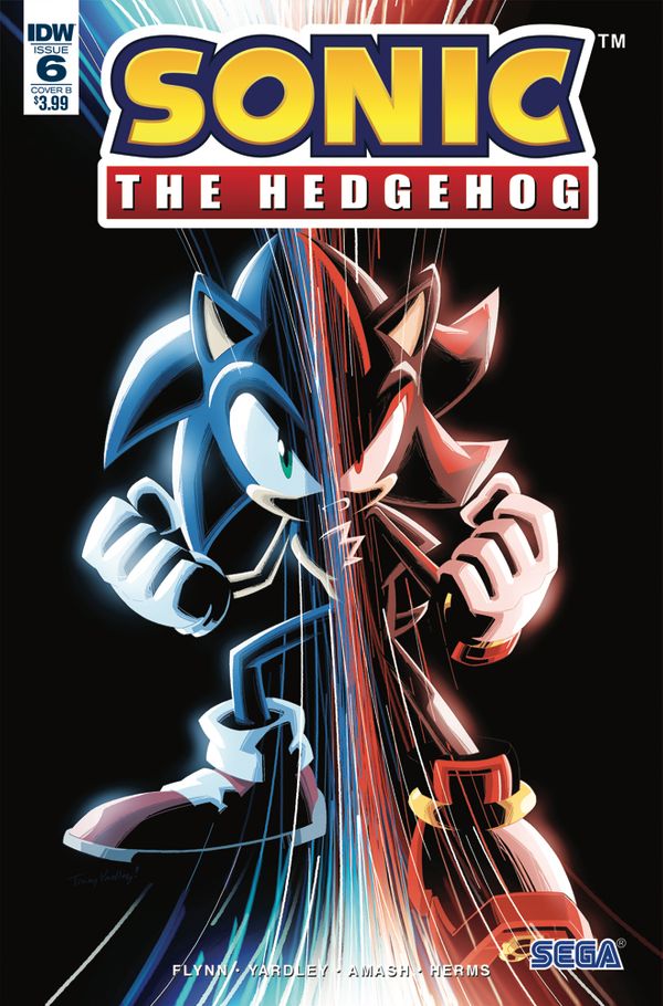 Sonic the Hedgehog #6 (Cover B Gray)