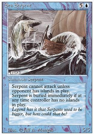 Sea Serpent (Revised Edition) Trading Card