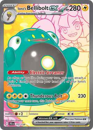 Iono's Bellibolt ex (172/159) - Journey Together