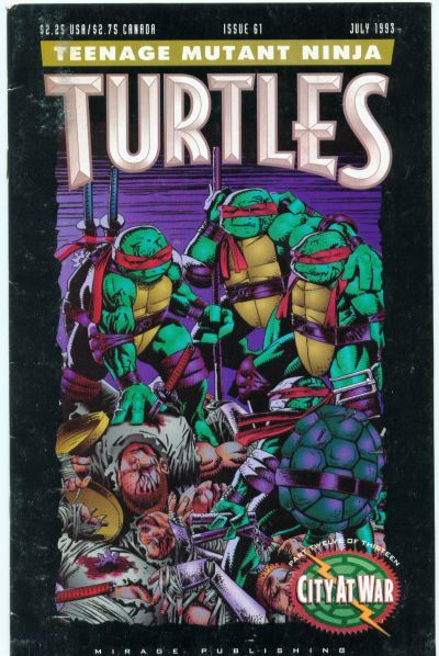 Teenage Mutant Ninja Turtles #61 Comic