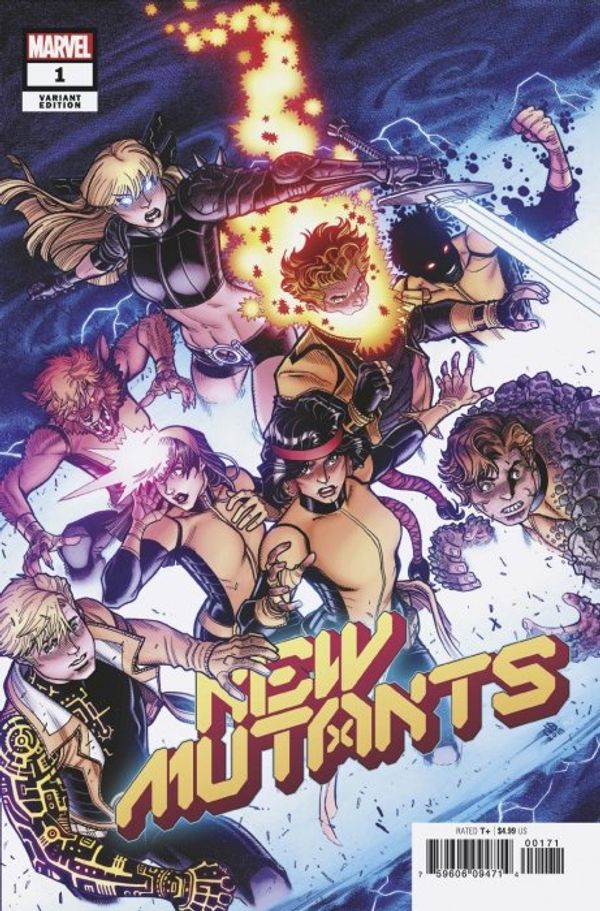 New Mutants #1 (Bradshaw Variant Dx)