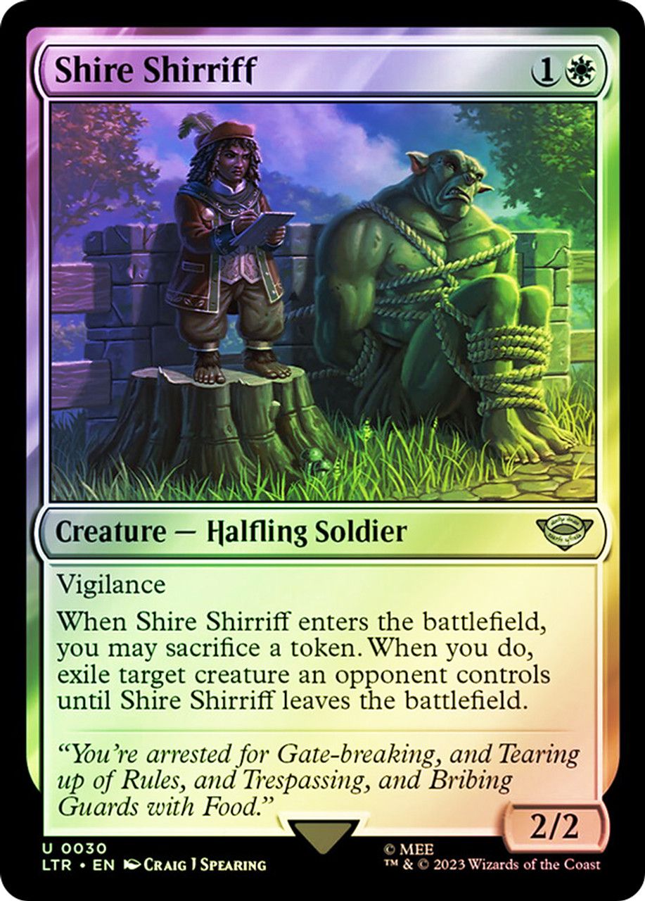 Shire Shirriff (The Lord of the Rings - Foil) Trading Card