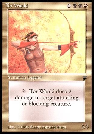 Tor Wauki (Legends) Trading Card