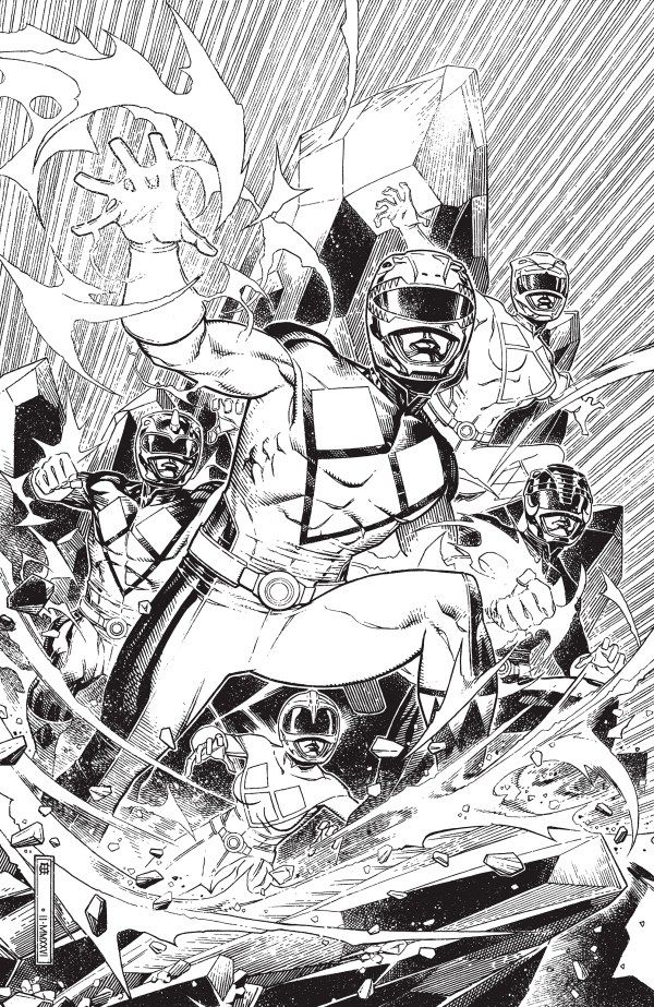 Mighty Morphin Power Rangers #1 (I 1:50 INCV Variant Full Art Cheung) Comic