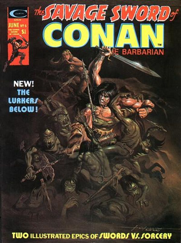 The Savage Sword of Conan #6
