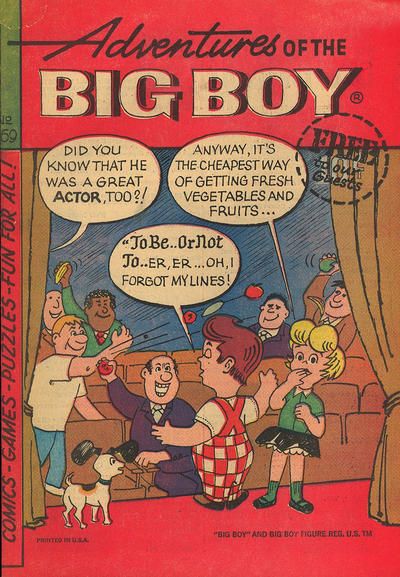 Adventures of Big Boy #69 [East] Comic