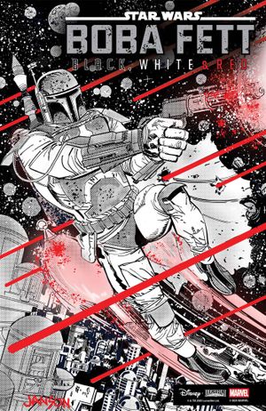 Star Wars: Boba Fett - Black, White & Red #3 (Klaus Janson Variant)