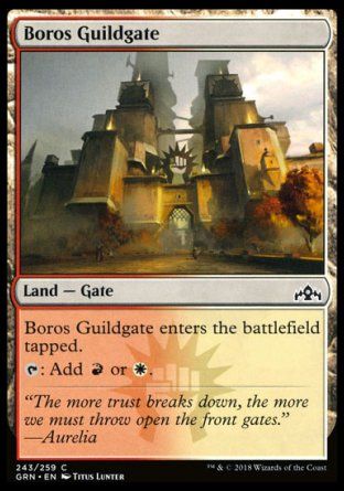 Boros Guildgate (Guilds of Ravnica) Trading Card