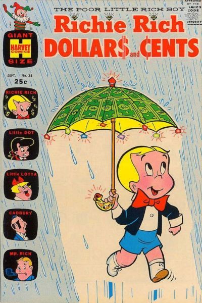 Richie Rich Dollars and Cents #38 Comic
