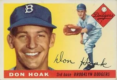 Don Hoak 1955 Topps #40 Sports Card