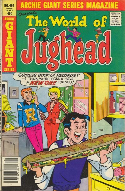 Archie Giant Series Magazine #493 Comic