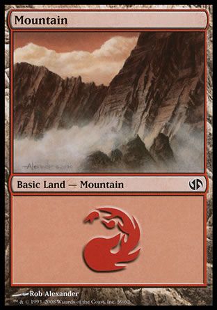 Mountain (Jace vs. Chandra) Trading Card
