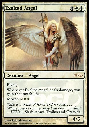 Exalted Angel (Judge Gift Promos) Trading Card