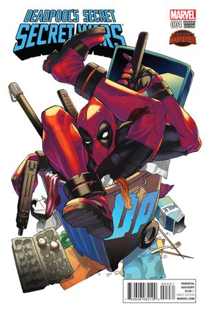 Deadpools Secret Secret Wars #4 (Manga Variant)