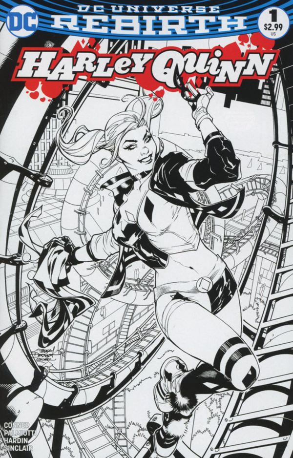 Harley Quinn #1 (Midtown Comics Sketch Variant)