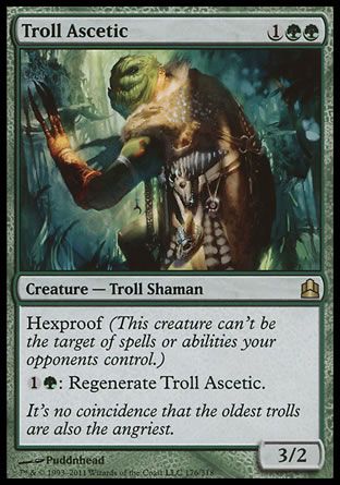 Troll Ascetic (MTG Commander) Trading Card