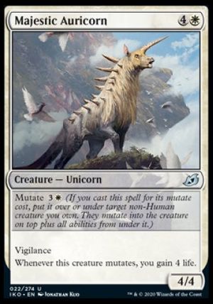 Majestic Auricorn (Ikoria Lair of Behemoths)