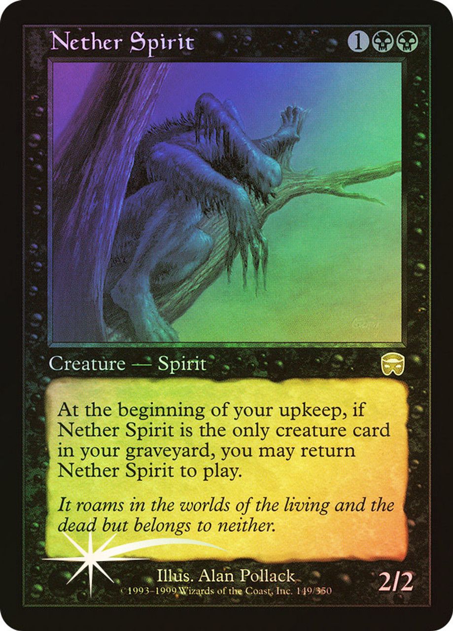 Nether Spirit (Mercadian Masques - Foil) Trading Card