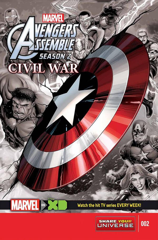 Marvel Universe Avengers Assemble Civil War #2