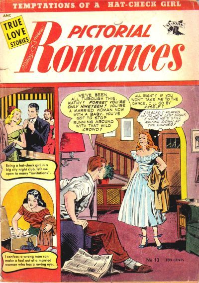 Pictorial Romances #13 Comic