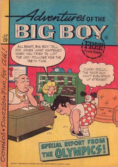 Adventures of Big Boy #139 [West] Comic