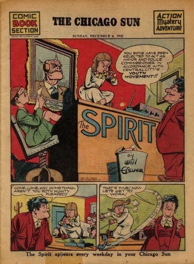 Spirit Section #12/6/1942 Comic