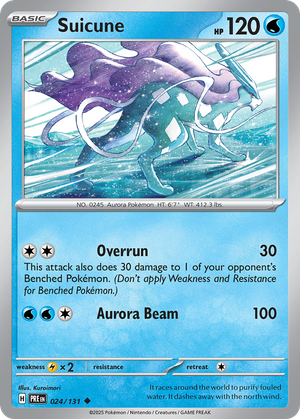 Suicune (24/131) - Prismatic Evolutions (Reverse Holo)
