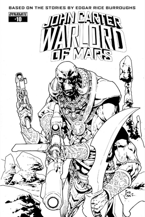 John Carter, Warlord of Mars #10 (Cover E 10 Copy Sears Cover)