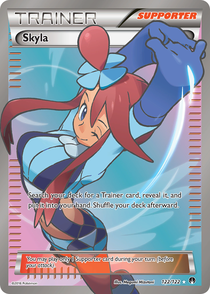 Skyla (Trainer: Supporter) (122/122) - BREAKpoint Pokémon Card