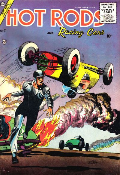 Hot Rods and Racing Cars #21 Comic