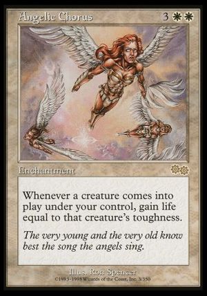 Angelic Chorus (Urza's Saga)