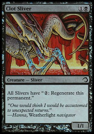 Clot Sliver (Premium Deck Series: Slivers) Trading Card