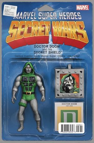 Secret Wars #8 (Christopher Action Figure Variant)