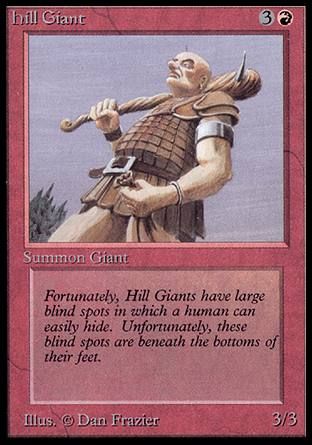 Hill Giant (Alpha) Trading Card