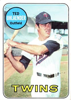 Ted Uhlaender 1969 Topps #194 Sports Card