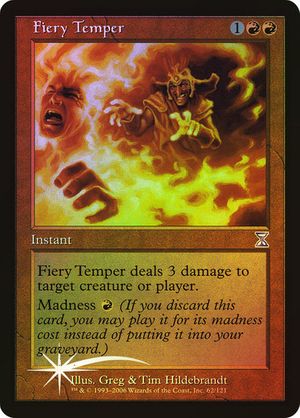 Fiery Temper (Time Spiral - Foil)