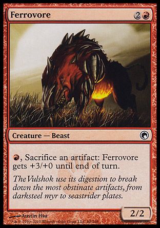 Ferrovore (Scars of Mirrodin) Trading Card