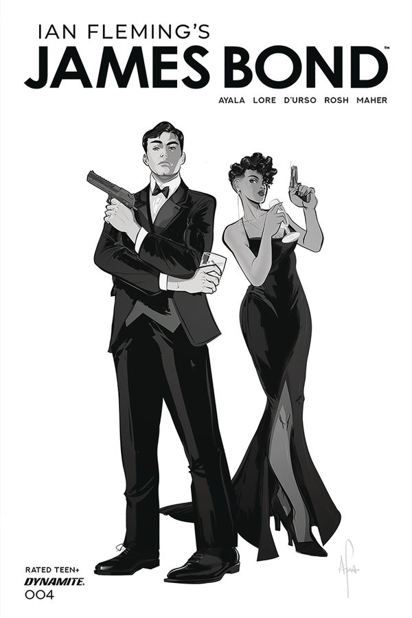 James Bond #4 (20 Copy Richardson B&w Tint)
