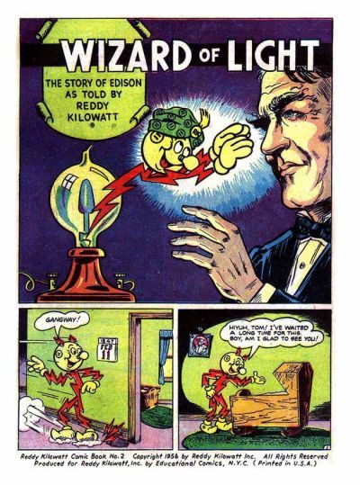 Reddy Kilowatt #2 [1956] Comic