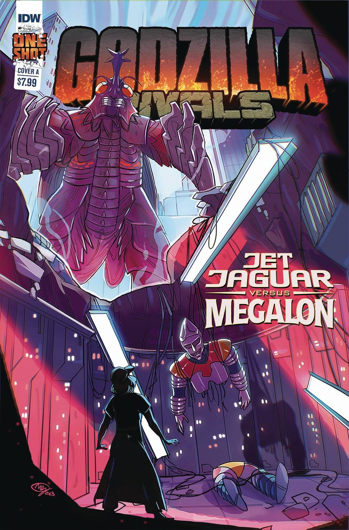 Godzilla Rivals Jet Jaguar Vs Megalon #nn Comic