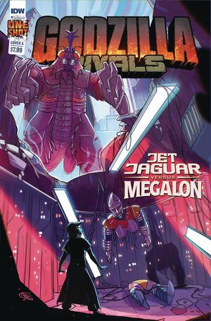 Godzilla Rivals Jet Jaguar Vs Megalon #nn